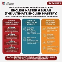 Kursus English Master 6 Bulan