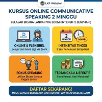 Kursus Online Communicative Speaking