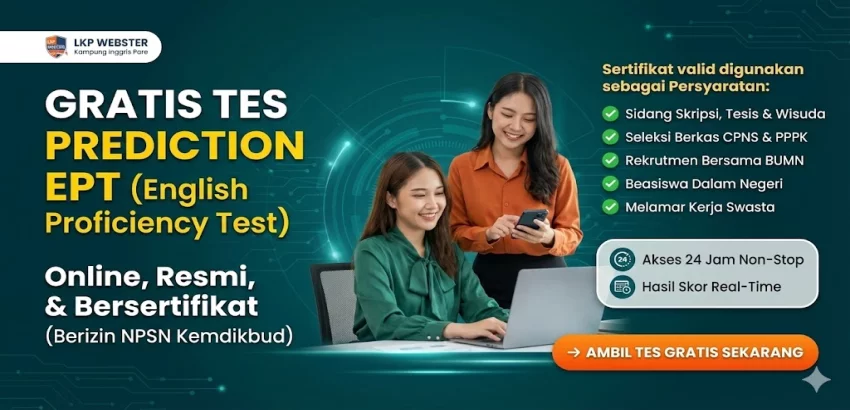 Tes Online (EPT) Gratis untuk Akademik & Karir