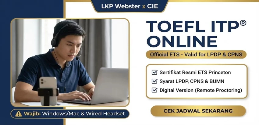 Tes TOEFL ITP Resmi (Official ETS)